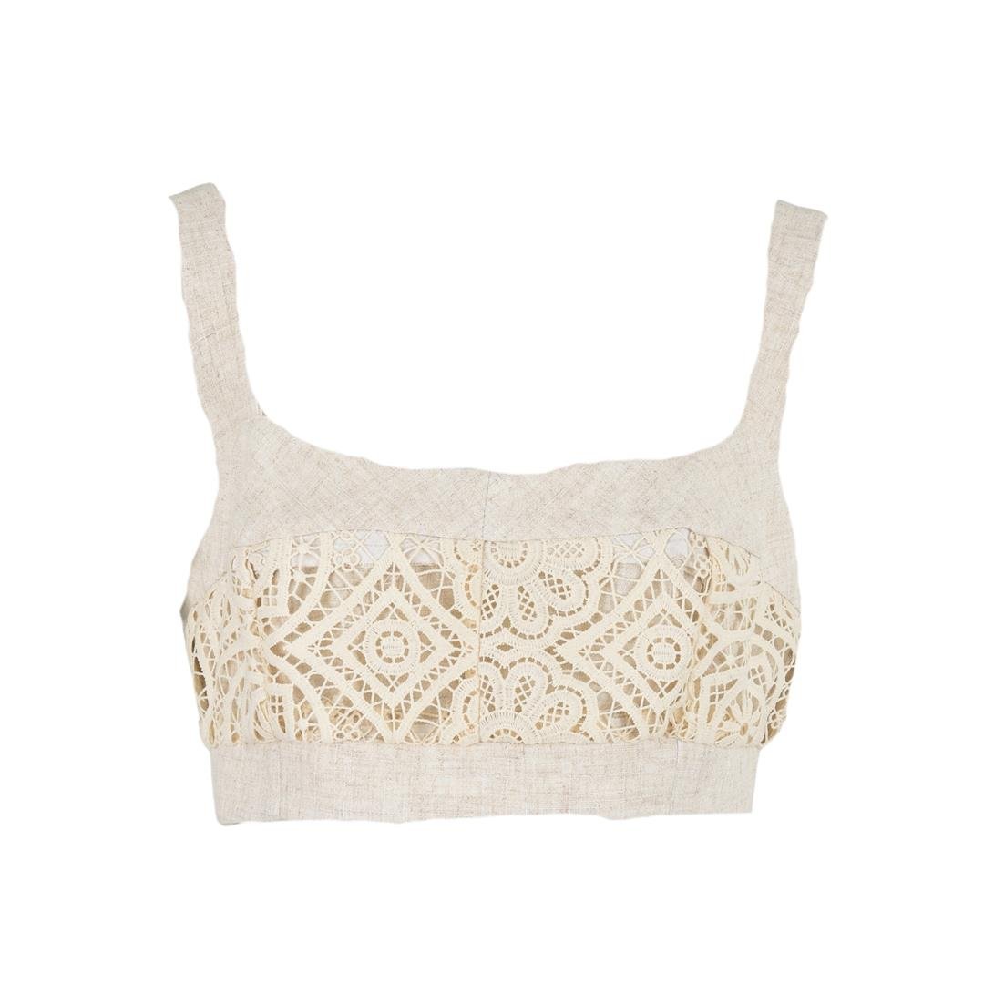 564237011014CHILIA 30223 KADIN CROP  BEJ