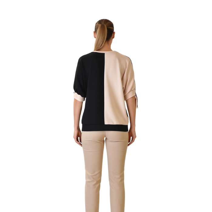 564250889007CHILIA 30413 KADIN BLUZ  KAHVE