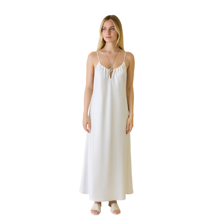 690234269024EXPLOSION 58243 KADIN ELBİSE  EKRU