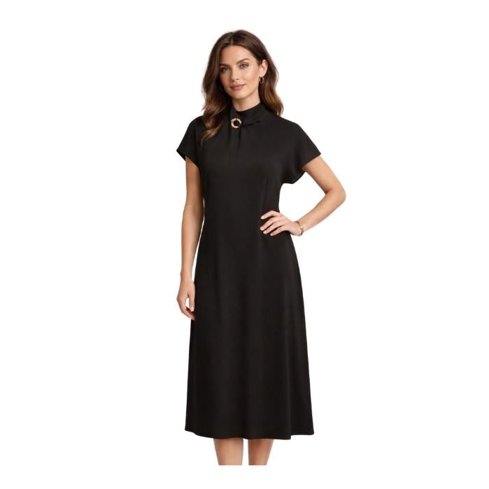 690234274001EXPLOSION 58266 KADIN ELBİSE  SİYAH