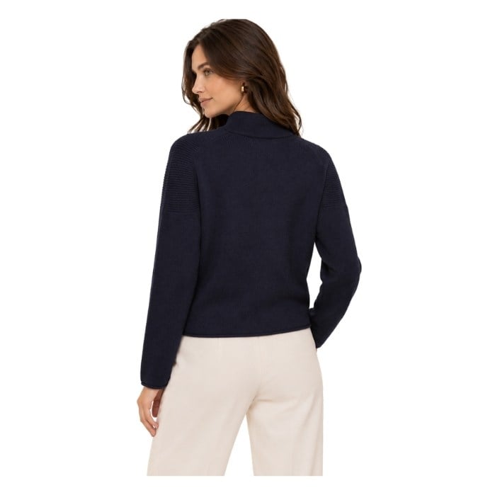 691210019003TOMMY HILFIGER WW0WW44981 KADIN TRİKO  MAVİ