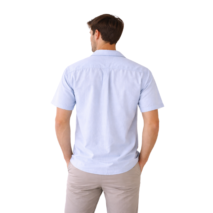 691503016003TOMMY JEANS DM0DM20895 ERKEK GÖMLEK  MAVİ