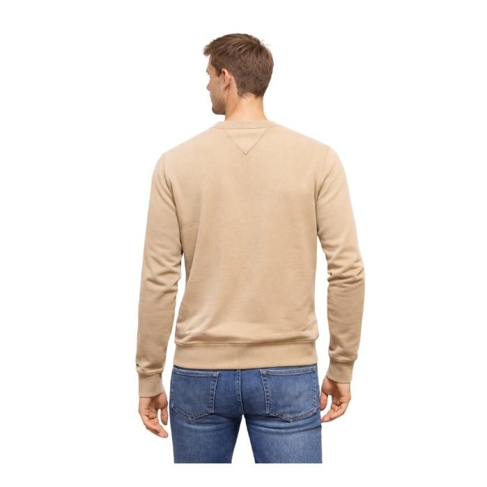 691738006037TOMMY JEANS MW0MW37456 ERKEK SWEATSHIRT  HAKİ