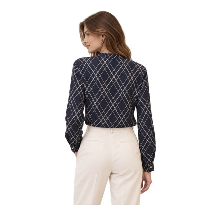 692203010003TOMMY HILFIGER WW0WW48178 KADIN GÖMLEK  MAVİ