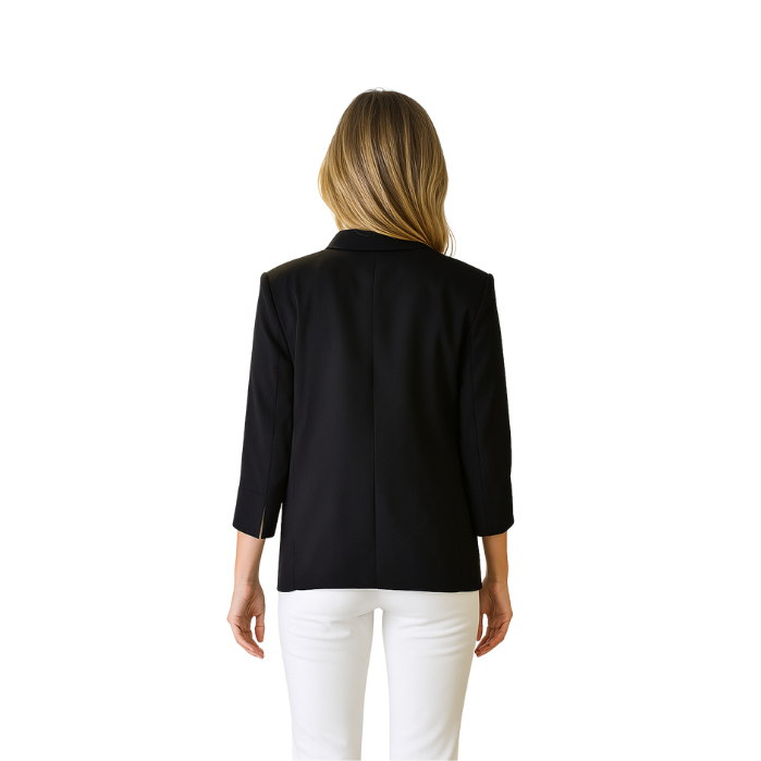 712202021001CARINO 4644 KADIN CEKET  SİYAH