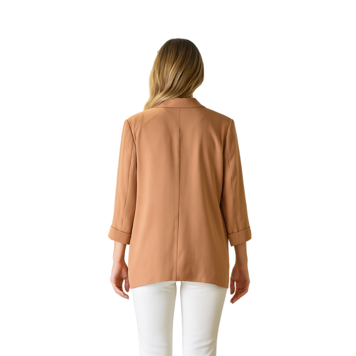 712202022022CARINO 4650 KADIN CEKET  CAMEL