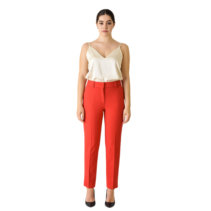 712204023004CARINO 3425 KADIN PANTOLON  KIRMIZI