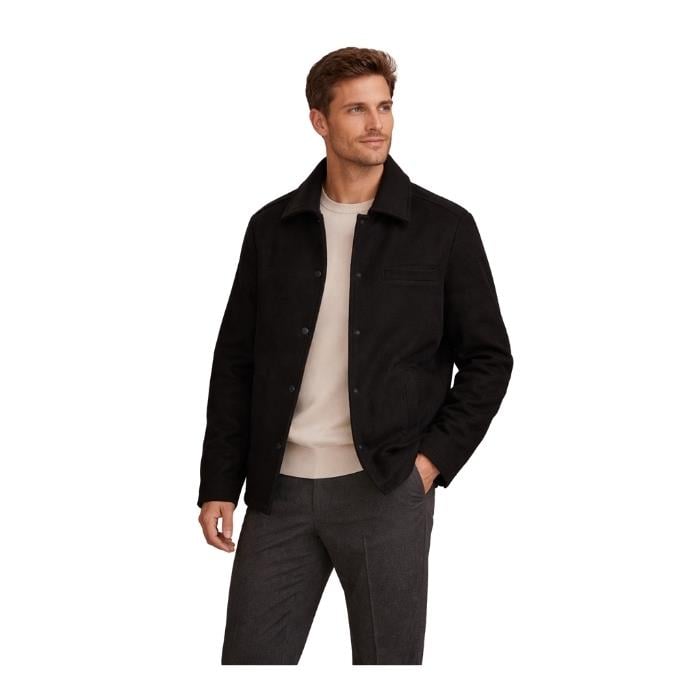 714702014001MANCHE 34-1752 ERKEK CEKET  SİYAH