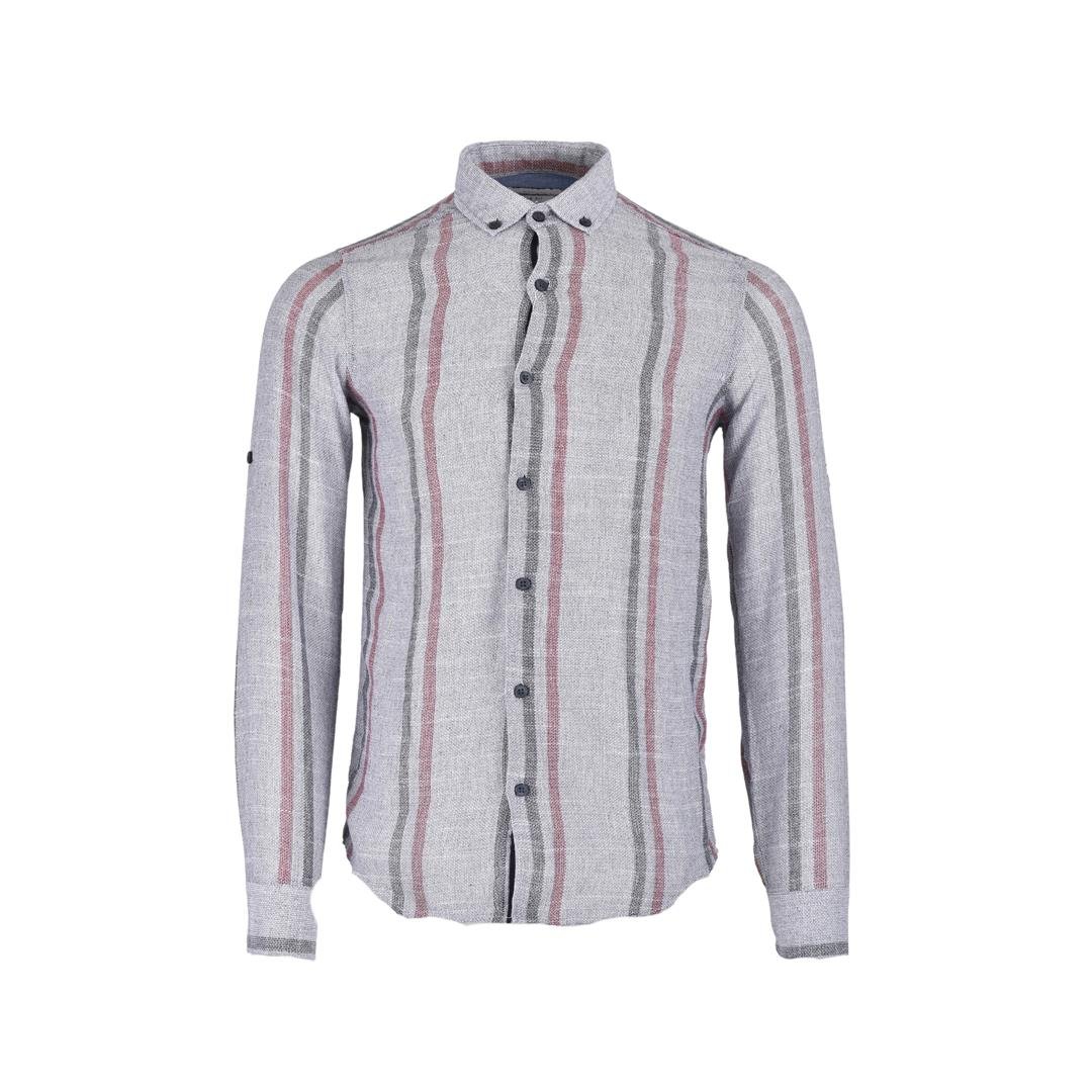 714703015006MANCHE 11-4674 ERKEK GÖMLEK  LACİVERT