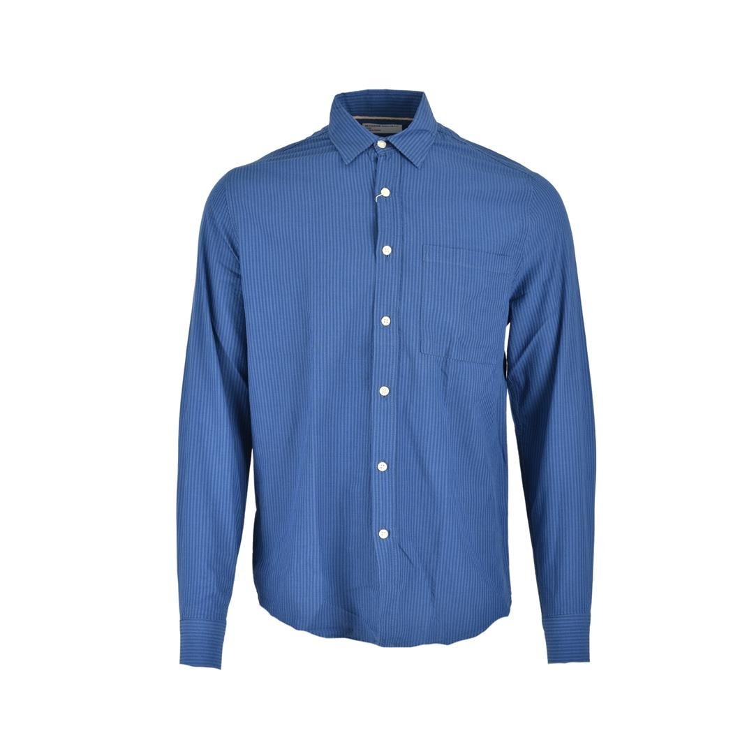 714703028029MANCHE 12-4746 ERKEK GÖMLEK  INDİGO