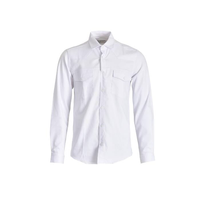 714703058002MANCHE 11-7605 ERKEK GÖMLEK  BEYAZ
