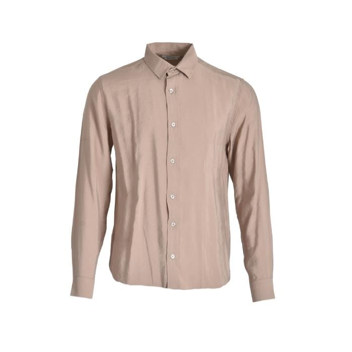 714703087053MANCHE 12-8254 ERKEK GÖMLEK  TOPRAK