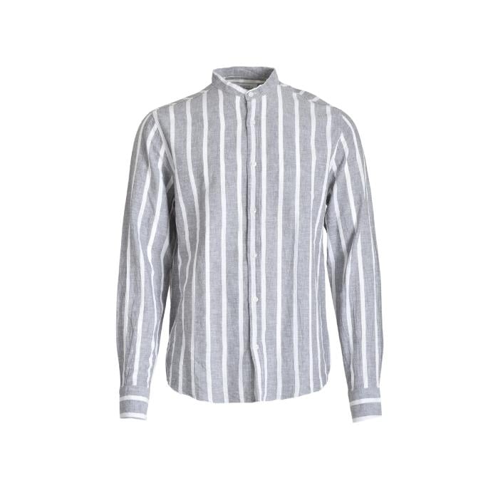 714703093008MANCHE 12-8080 ERKEK GÖMLEK  GRİ