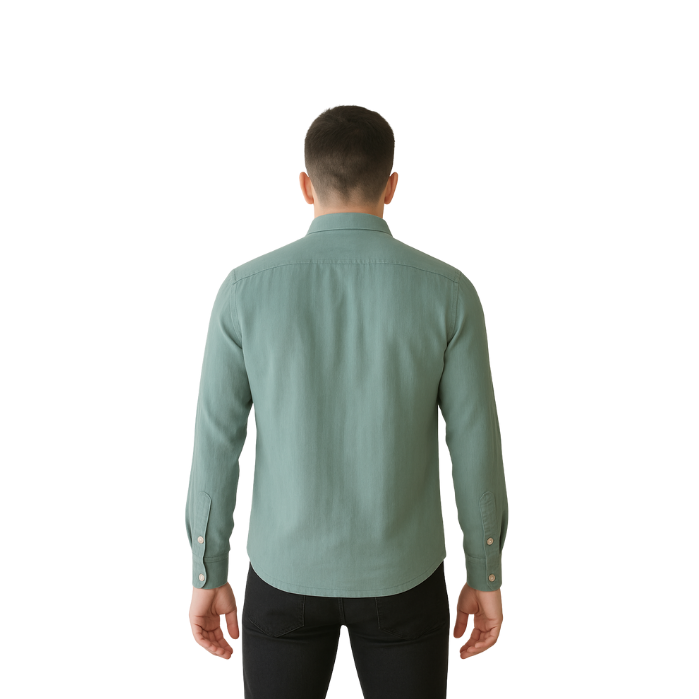 714703140037MANCHE 12-8280 ERKEK GÖMLEK  HAKİ