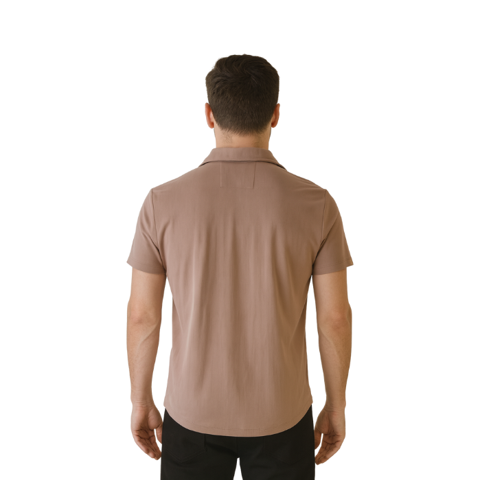 714703149053MANCHE 11-9632 ERKEK GÖMLEK  TOPRAK