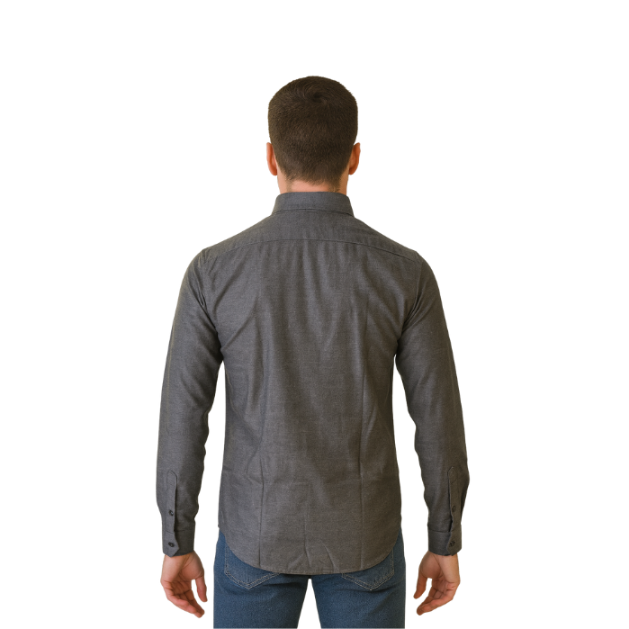 714703159036MANCHE 12-7504 ERKEK GÖMLEK  ANTRASİT