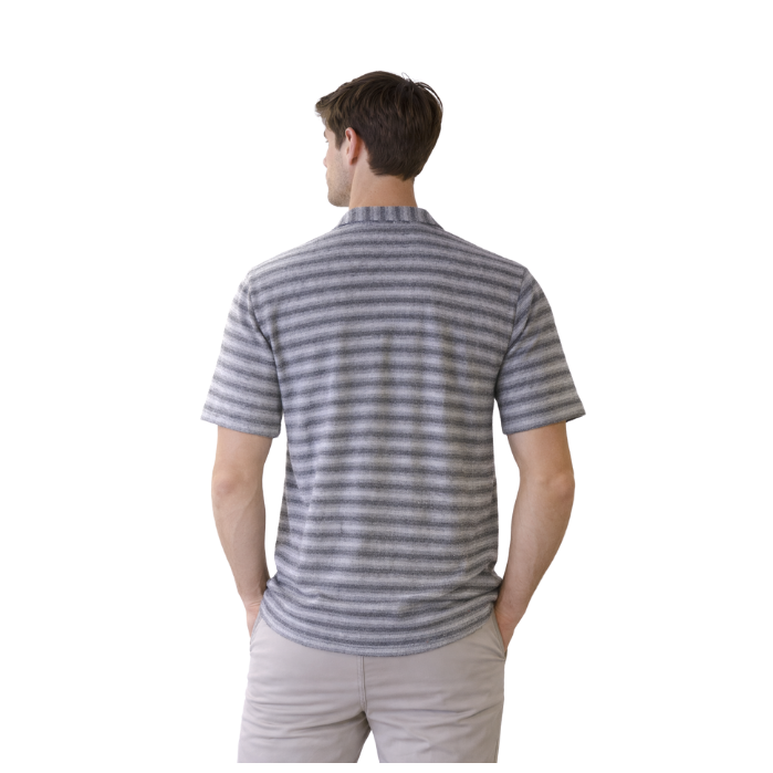 714703167306MANCHE 19-1874 ERKEK GÖMLEK  EKRU-SİYAH