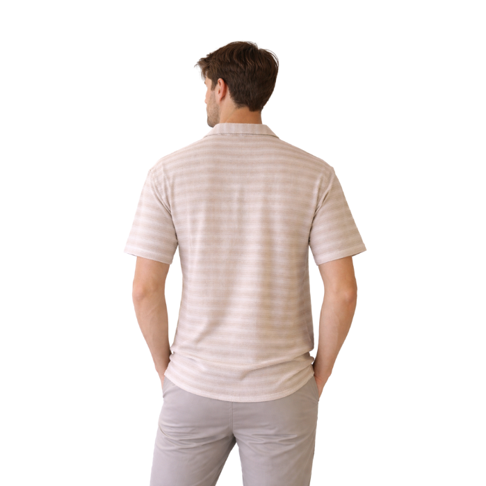 714703167770MANCHE 19-1874 ERKEK GÖMLEK  EKRU-BEJ