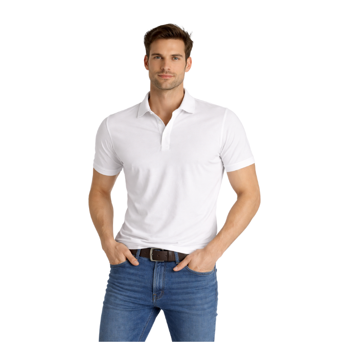 714737056024MANCHE TSH ERKEK T-SHIRT  EKRU