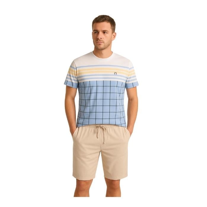 714754004025MANCHE 65-7877 ERKEK ŞORT  TAŞ