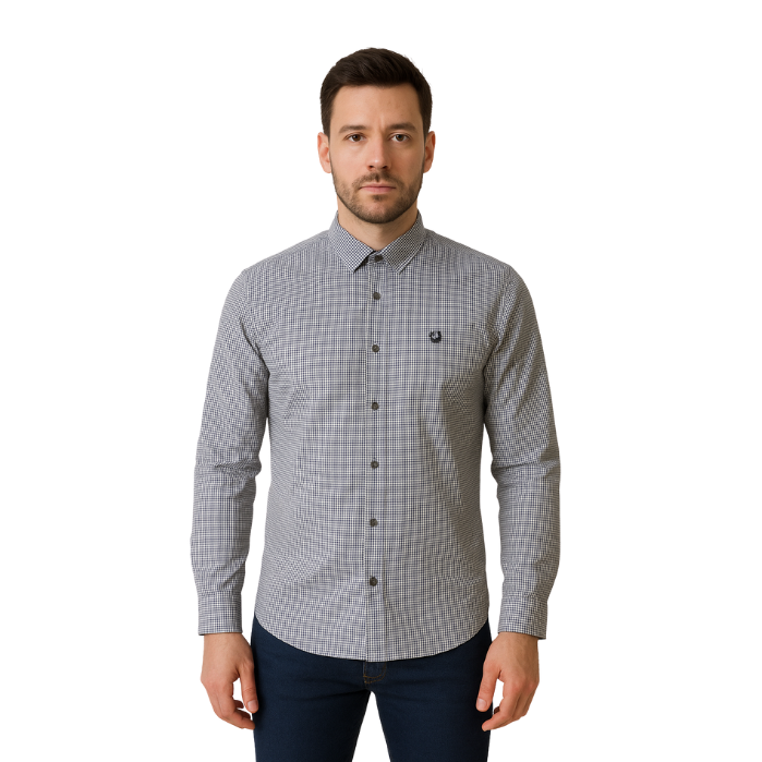 720703005001CAMPIONE 3709716 ERKEK GÖMLEK  SİYAH