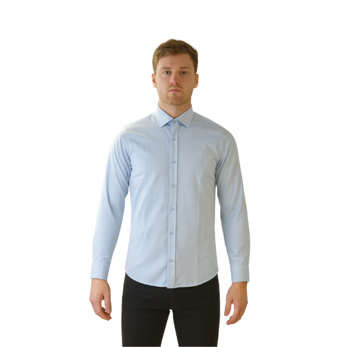 722703001003BRANGO 12672-3 ERKEK GÖMLEK  MAVİ