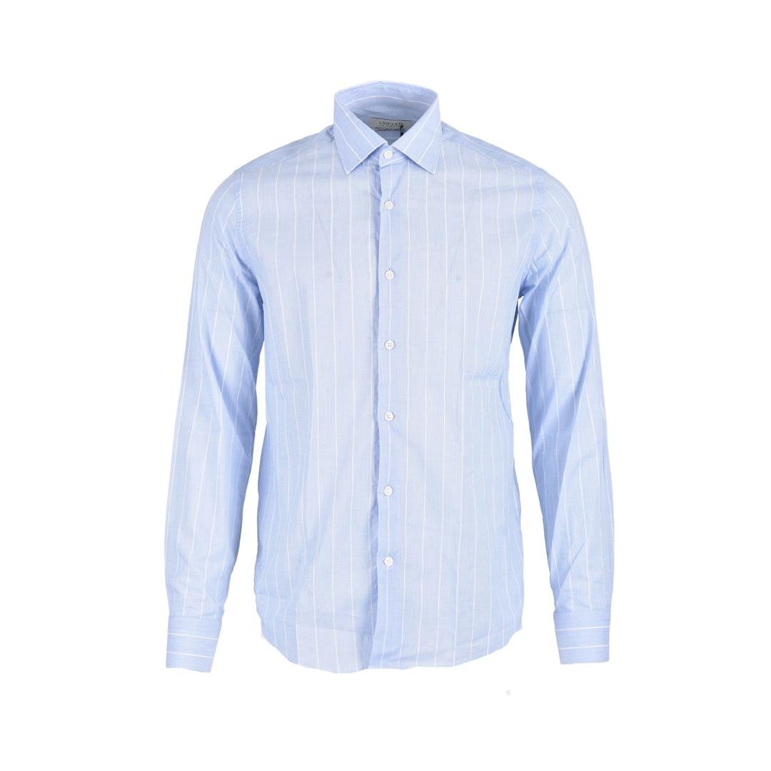 726703004003LUFIAN KASIDE ERKEK GÖMLEK  MAVİ