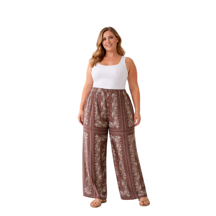 920904026007SUN-MORE 766 KADIN PANTOLON  KAHVE