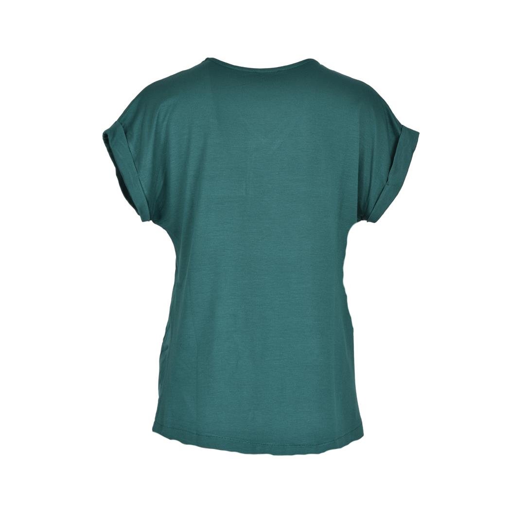 941950004005DESEN 22706 KADIN BLUZ  YEŞİL