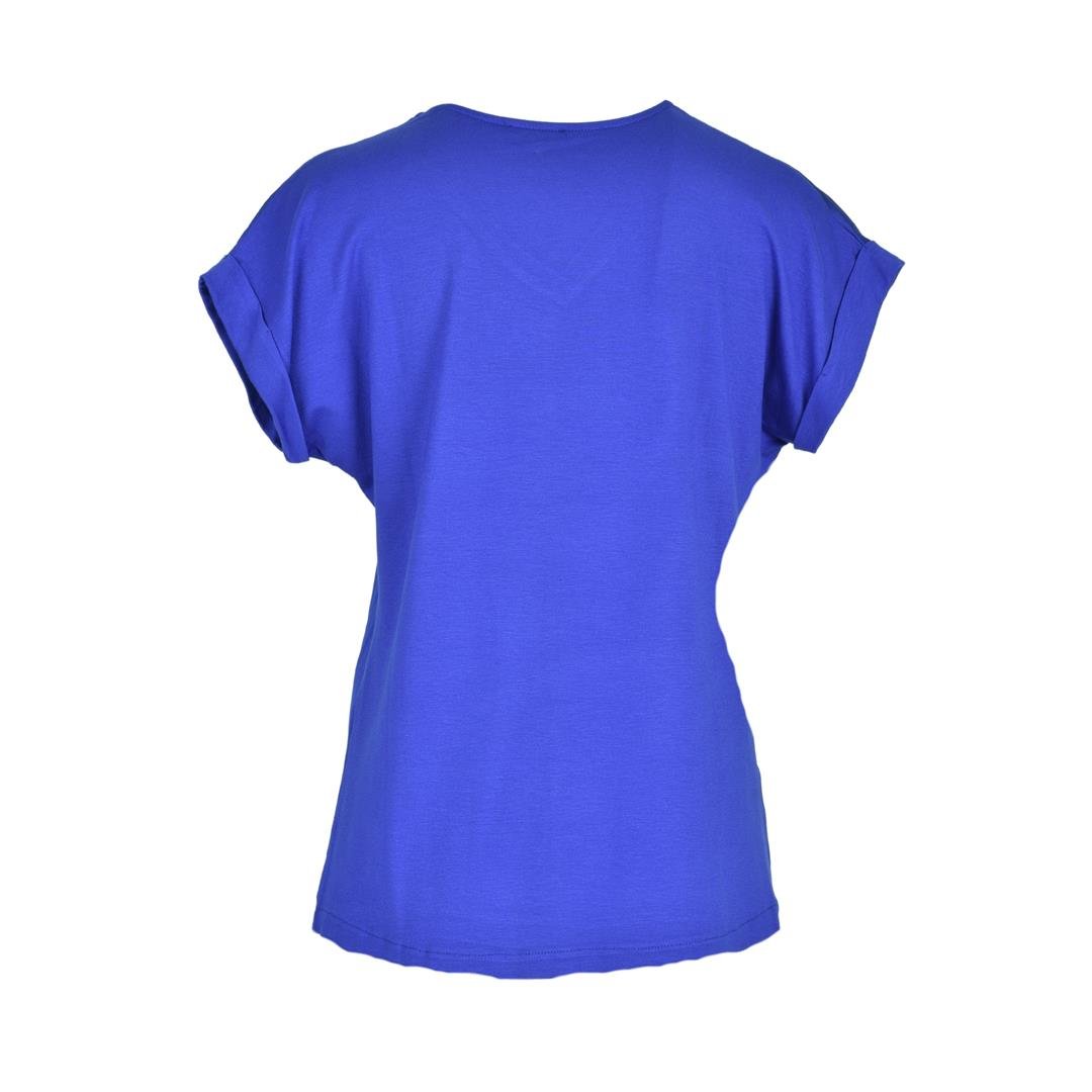 941950004050DESEN 22706 KADIN BLUZ  SAX