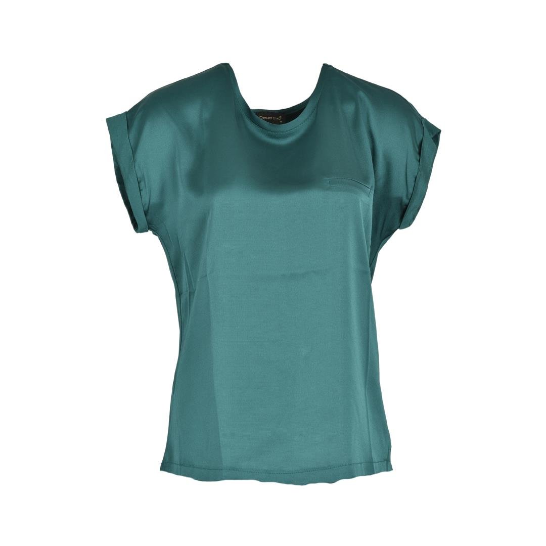 941950005005DESEN 22707 KADIN BLUZ  YEŞİL