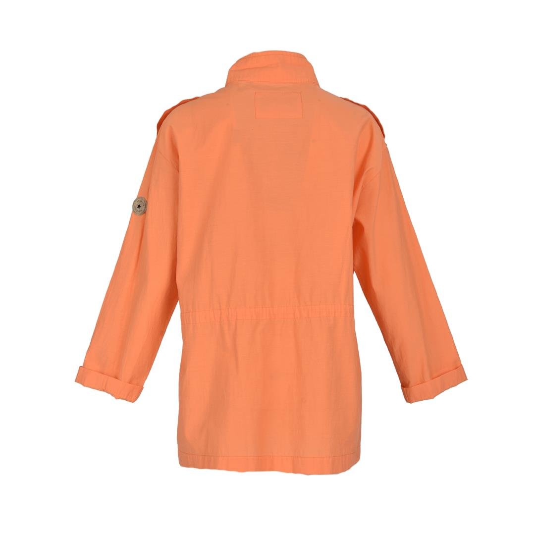 974988018009LEMA 46080 KADIN TRENÇKOT  ORANJ