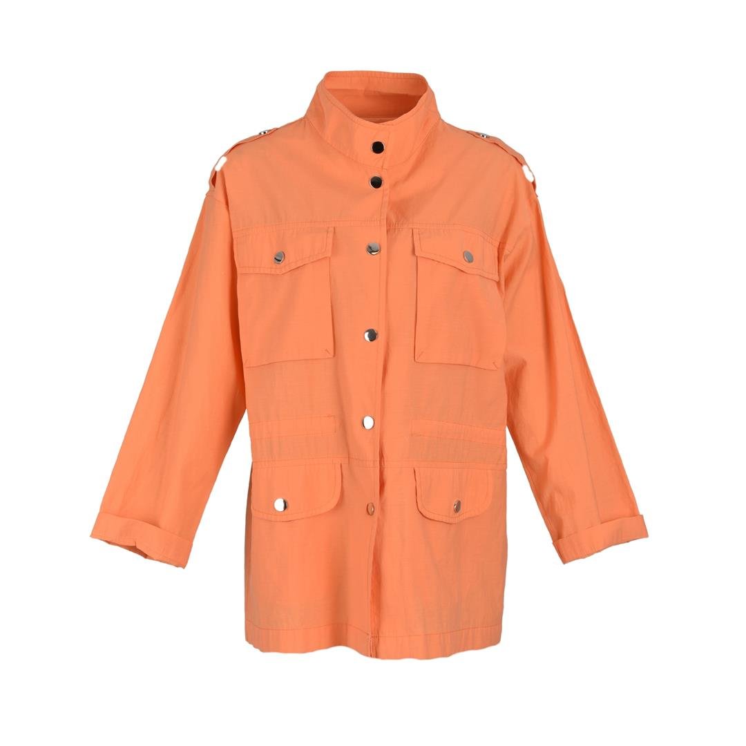 974988018009LEMA 46080 KADIN TRENÇKOT  ORANJ