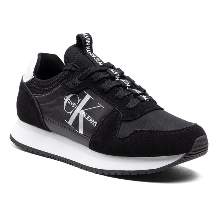 CALVIN KLEIN YW0YW00075 KADIN SPOR AYAKKABI  SIYAH