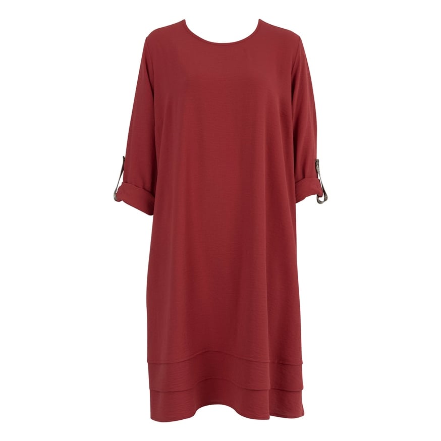 FEMINA 44129 BUYUK BEDEN TUNİK  GULKURUSU
