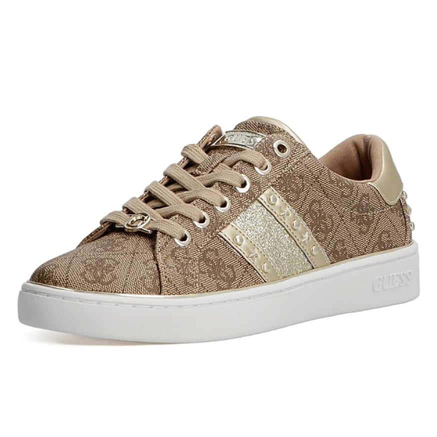 GUESS FL7BVLFAL12 KADIN SNEAKERS  KAHVE