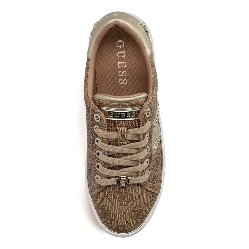 GUESS FL7BVLFAL12 KADIN SNEAKERS  KAHVE