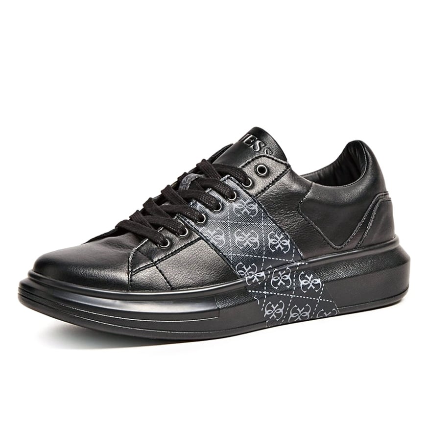 GUESS FM7SAIFAL12 ERKEK CASUAL AYAKKABI  SIYAH-GRİ