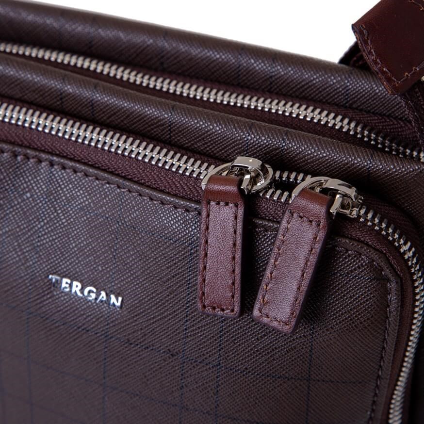 TERGAN 22320 UNISEX POSTACI ÇANTASI  KAHVE