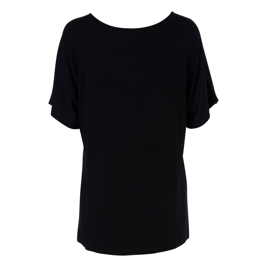 TOLGA SARACOGLU 10010 BUYUK BEDEN T-SHIRT  SIYAH