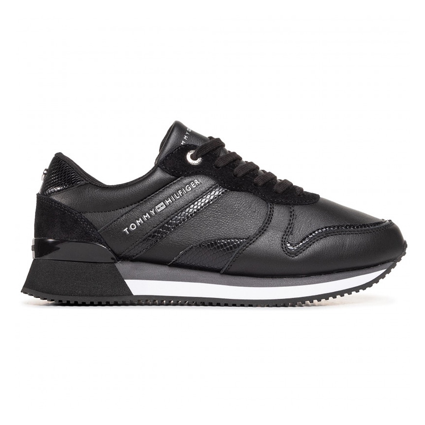 TOMMY HILFIGER FW0FW05233 KADIN SPOR AYAKKABI  SIYAH