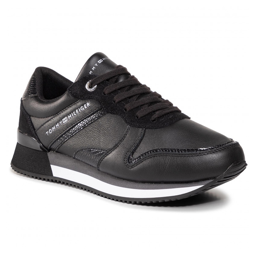 TOMMY HILFIGER FW0FW05233 KADIN SPOR AYAKKABI  SIYAH