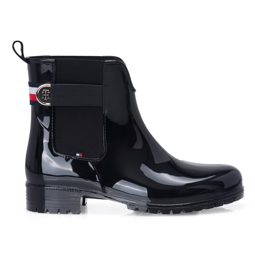 TOMMY HILFIGER FW0FW05968 KADIN BOT  SIYAH