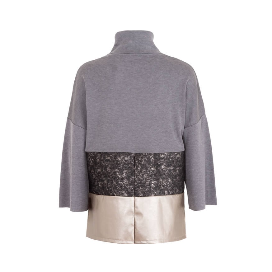 UNIQUE 2013 KADIN CASUAL TRİKO  GRI