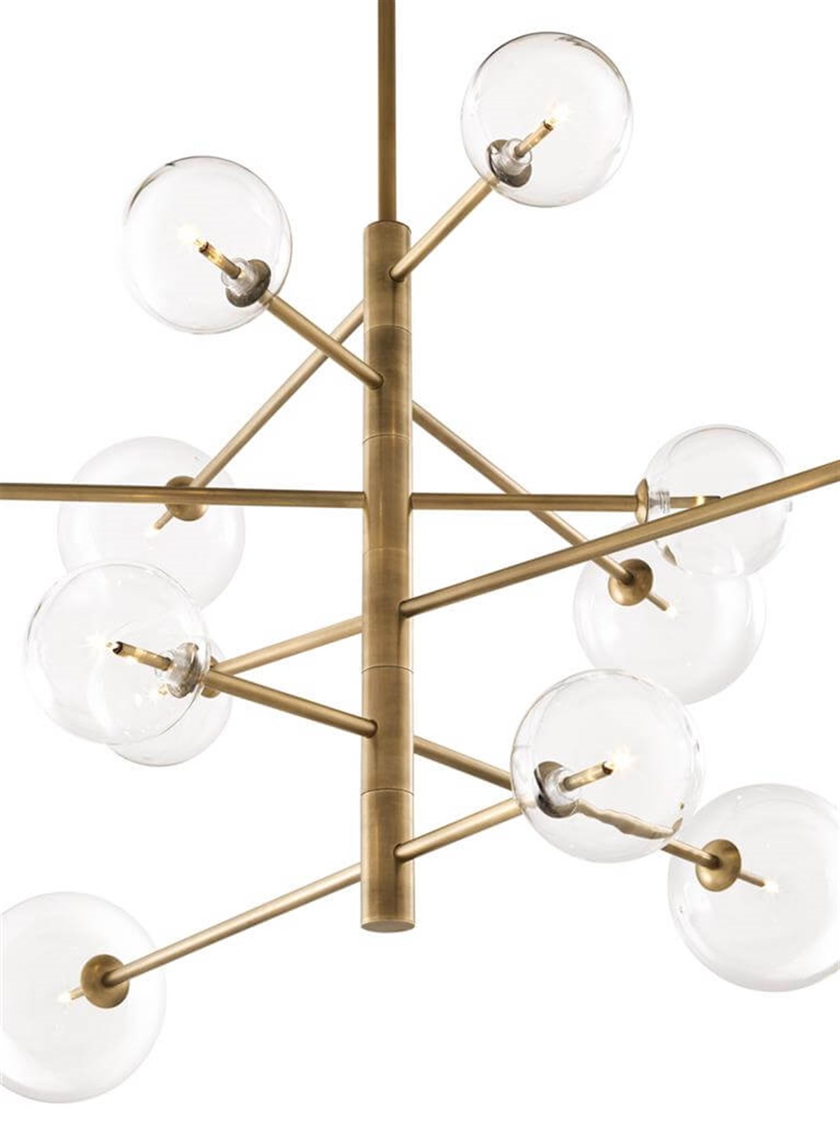 Chandelier Argento L