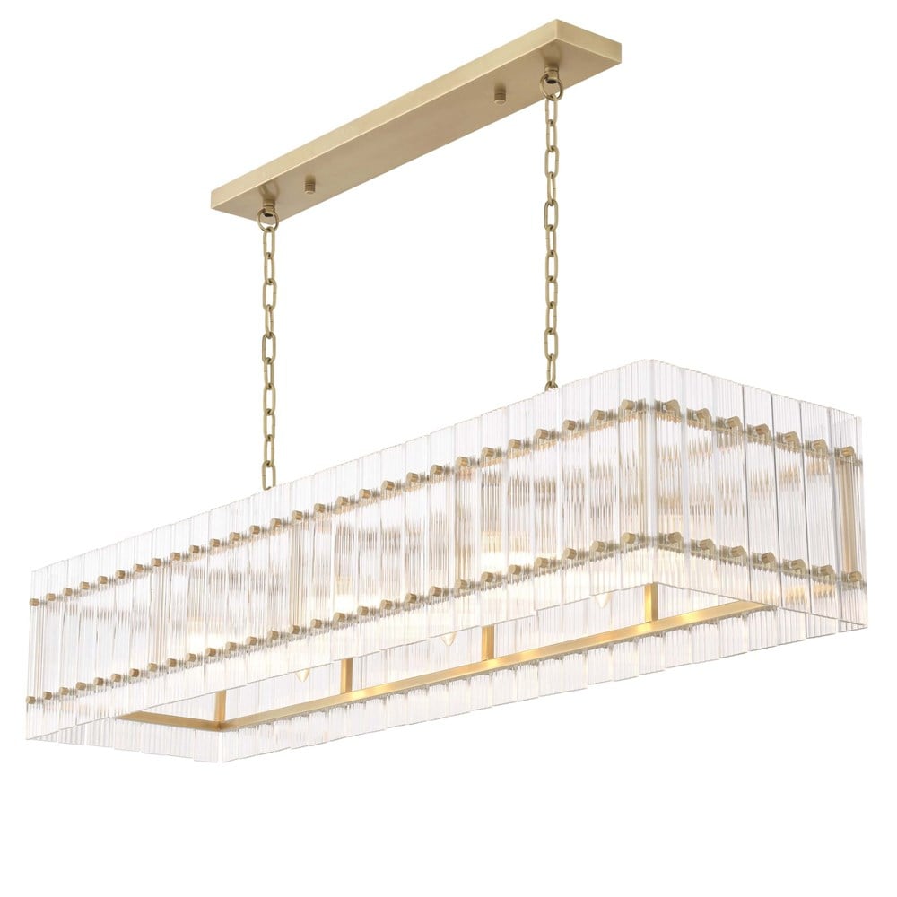 Chandelier Ruby rectangular