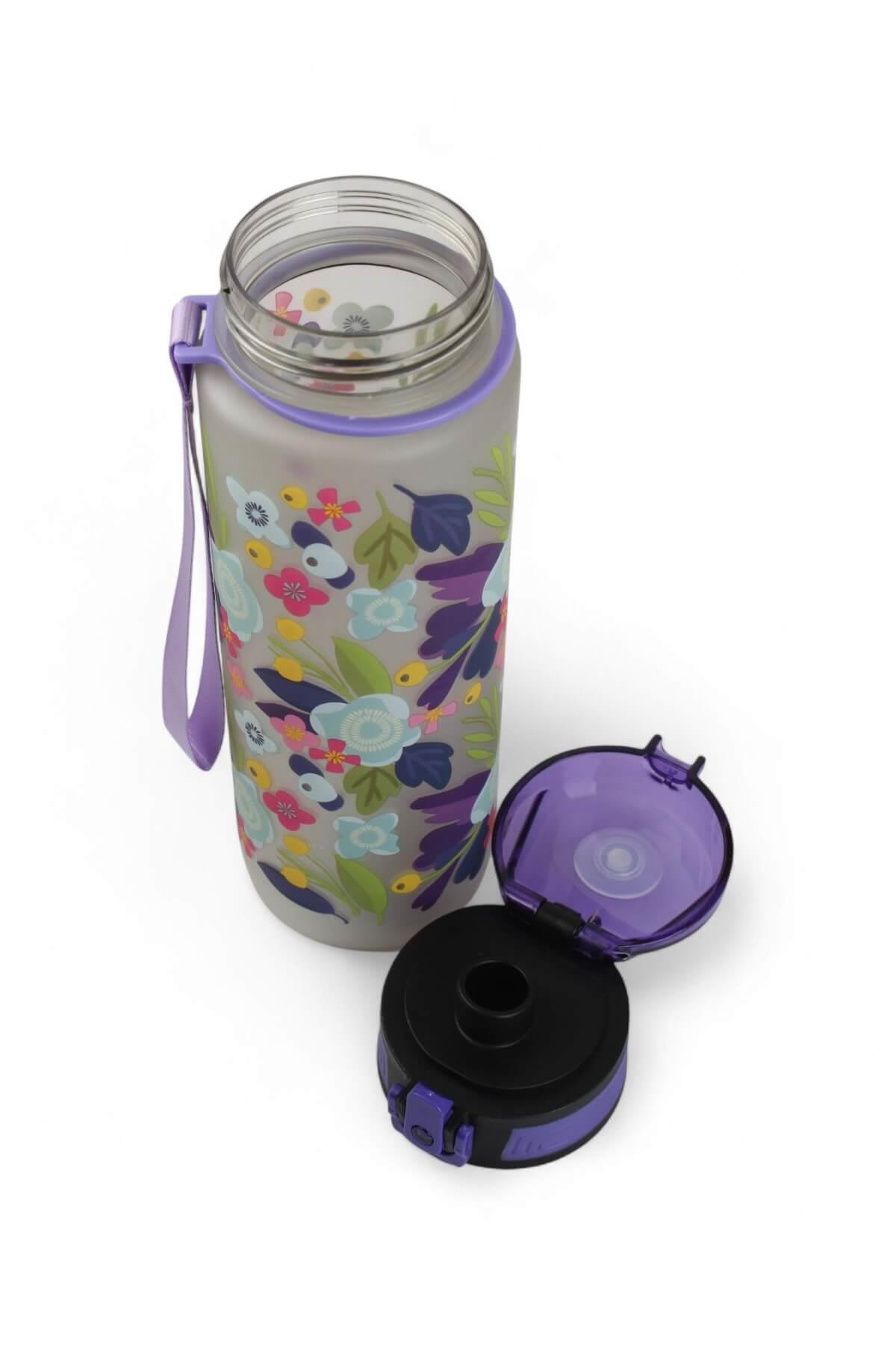 850mL Nerox Desenli Plastik Matara No:2
