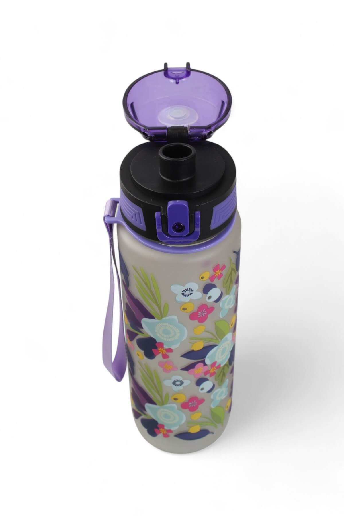 850mL Nerox Desenli Plastik Matara No:2