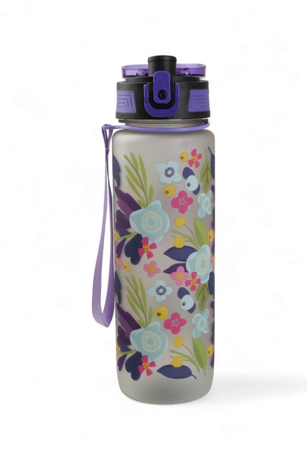 850mL Nerox Desenli Plastik Matara No:2