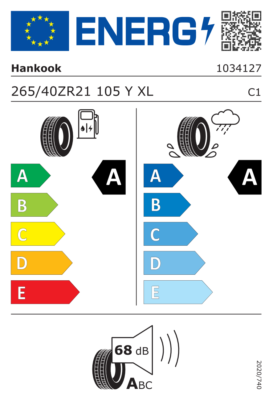 Hankook 265/40R21 105Y iON evo IK01 XL Sound Absorber EV Yaz Lastiği (2026)Hankook1034127-26Oto Lastik-LastikTR.com